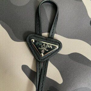 New Prada Saffiano Leather Bolo Tie Unisex✨🎁
